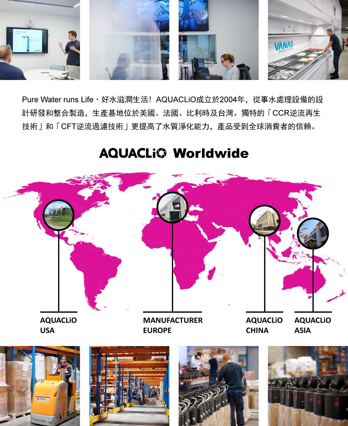 AQUACLiO Europe Manufacturer